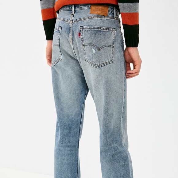 Levi's 551Z Authentic Straight Loose Leg Hemp Denim Jeans 30 32 Brand New Tags - Picture 4 of 11